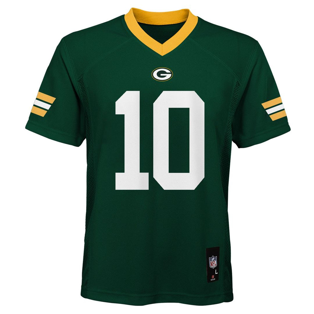 Jordan Love Green Bay Packers Outerstuff Preschool Replica Player Jersey - Green Official NFL Team Apparel Football Fan Gear