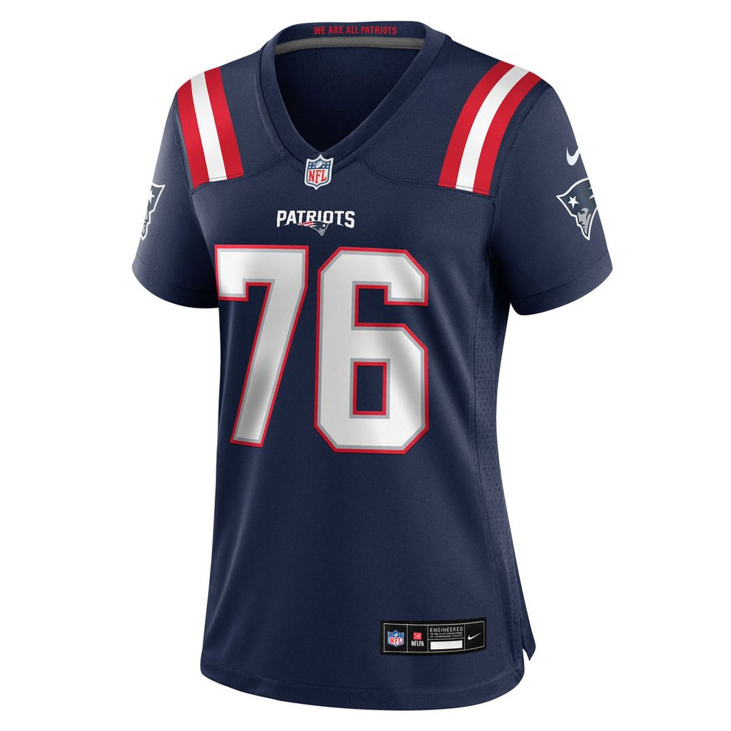 Morgan Moses New England Patriots Nike Women's Team Game Jersey - Navy Official NFL Team Apparel Football Fan Gear
