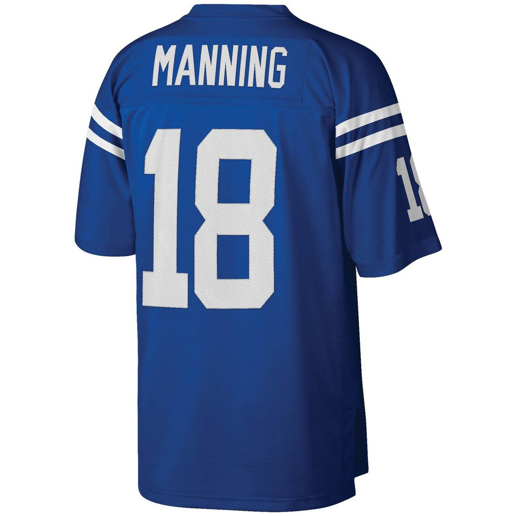 Peyton Manning Indianapolis Colts Mitchell & Ness Legacy Replica Jersey - Royal Official NFL Team Apparel Football Fan Gear