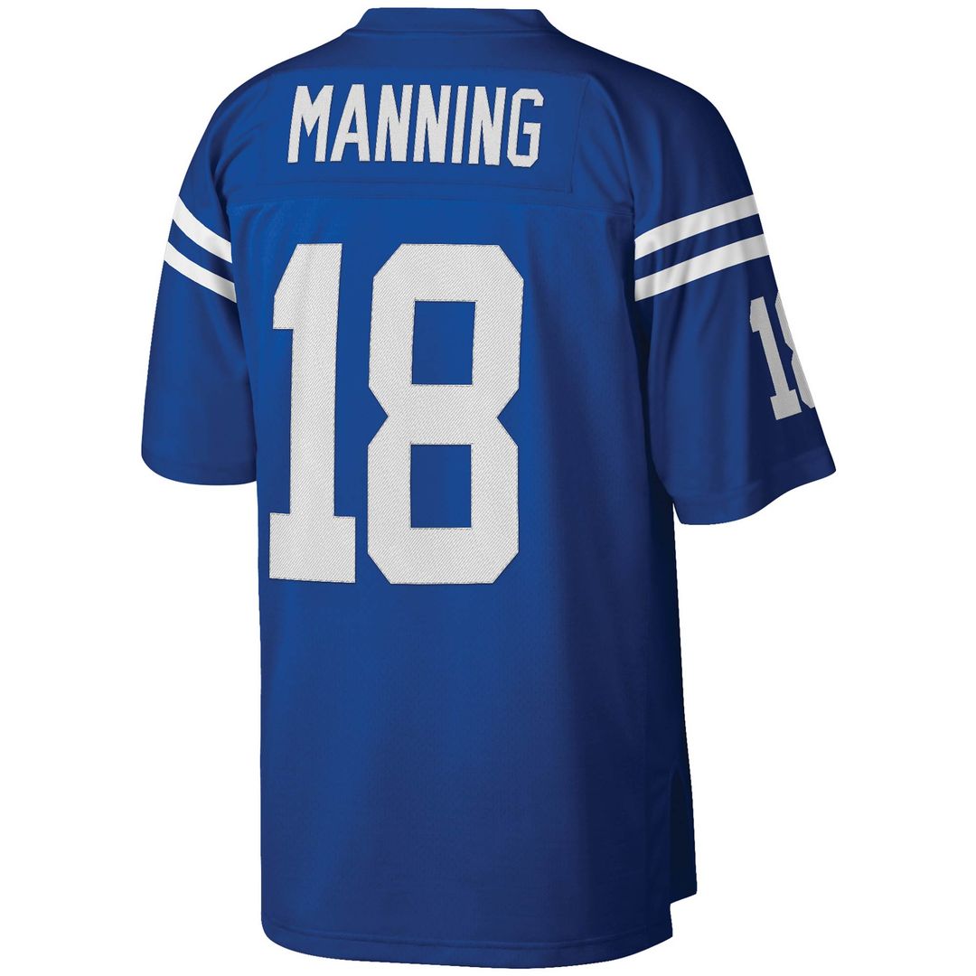 Peyton Manning Indianapolis Colts Mitchell & Ness Legacy Replica Jersey - Royal Official NFL Team Apparel Football Fan Gear