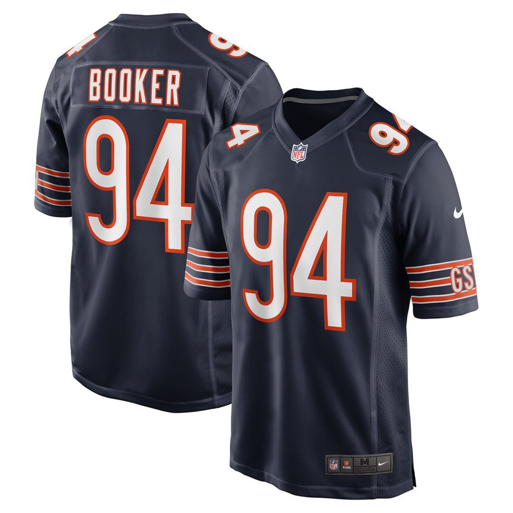 Austin Booker Chicago Bears Nike Game Jersey - Navy Official NFL Team Apparel Football Fan Gear