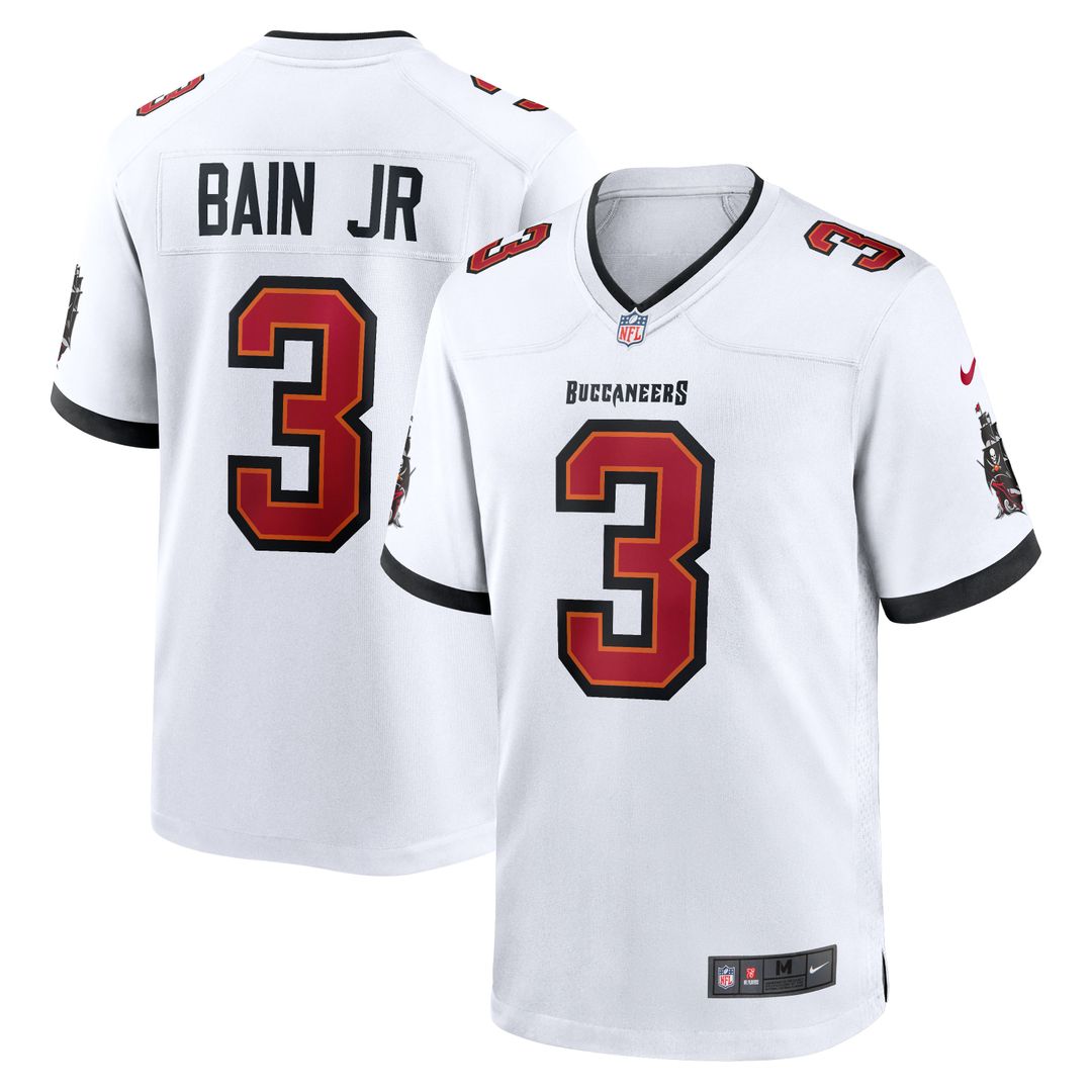 Rueben Bain Jr. Tampa Bay Buccaneers Nike Game Jersey - White Official NFL Team Apparel Football Fan Gear