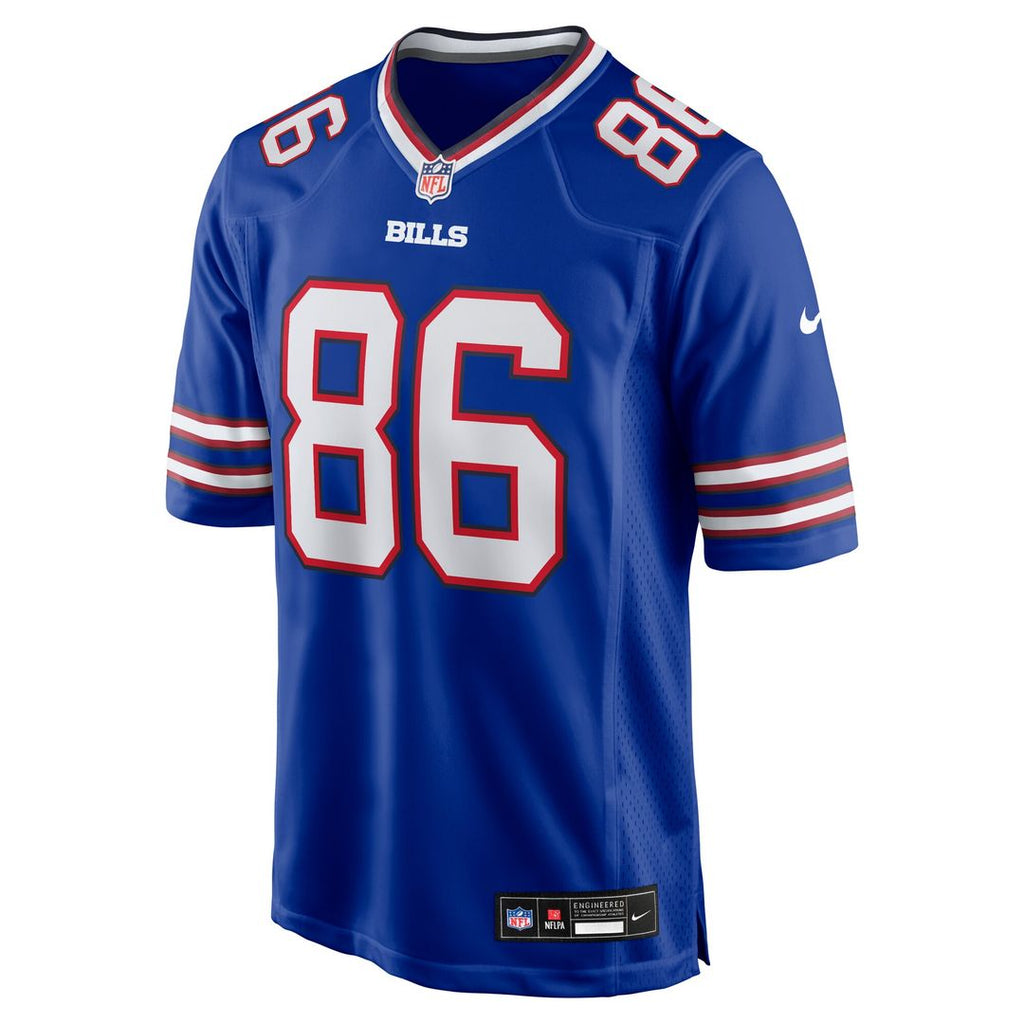 Dalton Kincaid Buffalo Bills Nike Game Jersey - Royal Official NFL Team Apparel Football Fan Gear