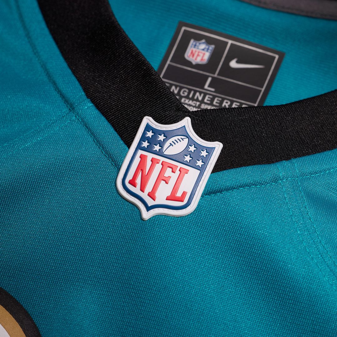 Jakobi Meyers Jacksonville Jaguars Nike Alternate 2 Prowler Throwback Game Jersey - Teal Official NFL Team Apparel Football Fan Gear