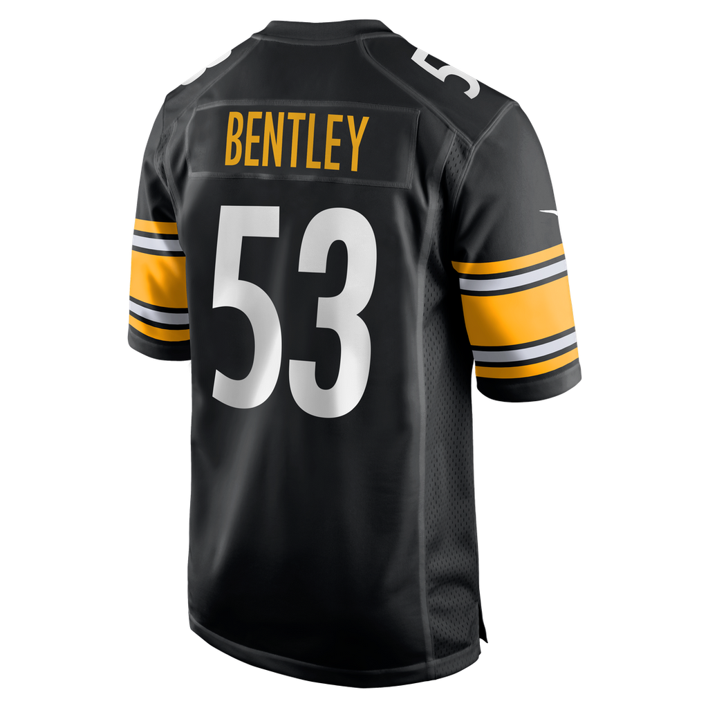 JaWhaun Bentley Pittsburgh Steelers Nike Team Game Jersey - Black Official NFL Team Apparel Football Fan Gear