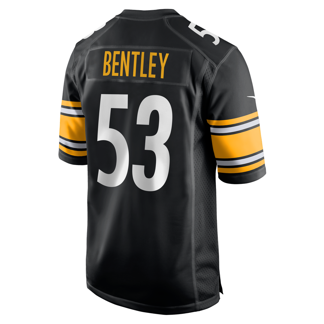 JaWhaun Bentley Pittsburgh Steelers Nike Team Game Jersey - Black Official NFL Team Apparel Football Fan Gear