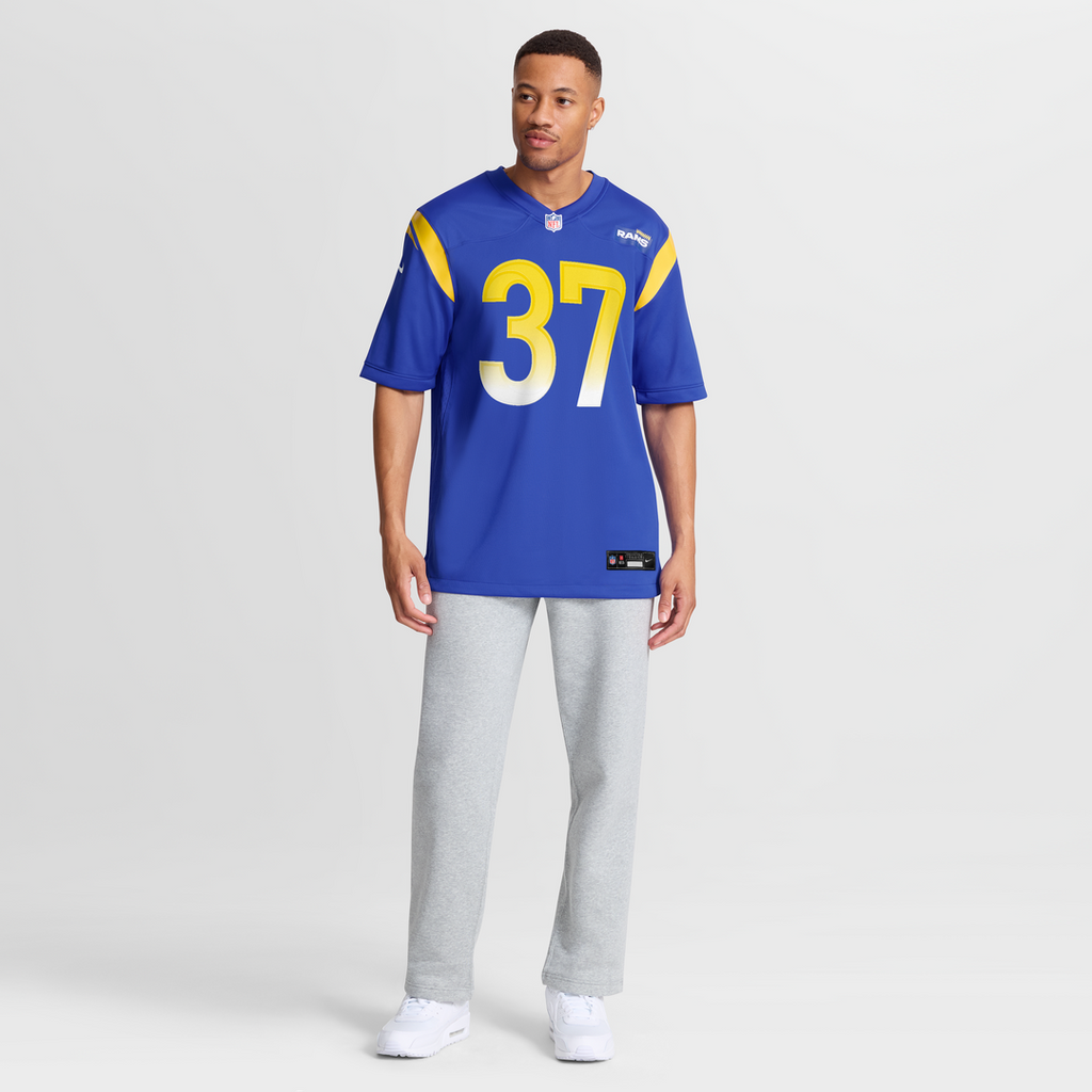 Quentin Lake Los Angeles Rams Nike Game Player Jersey - Royal Official NFL Team Apparel Football Fan Gear