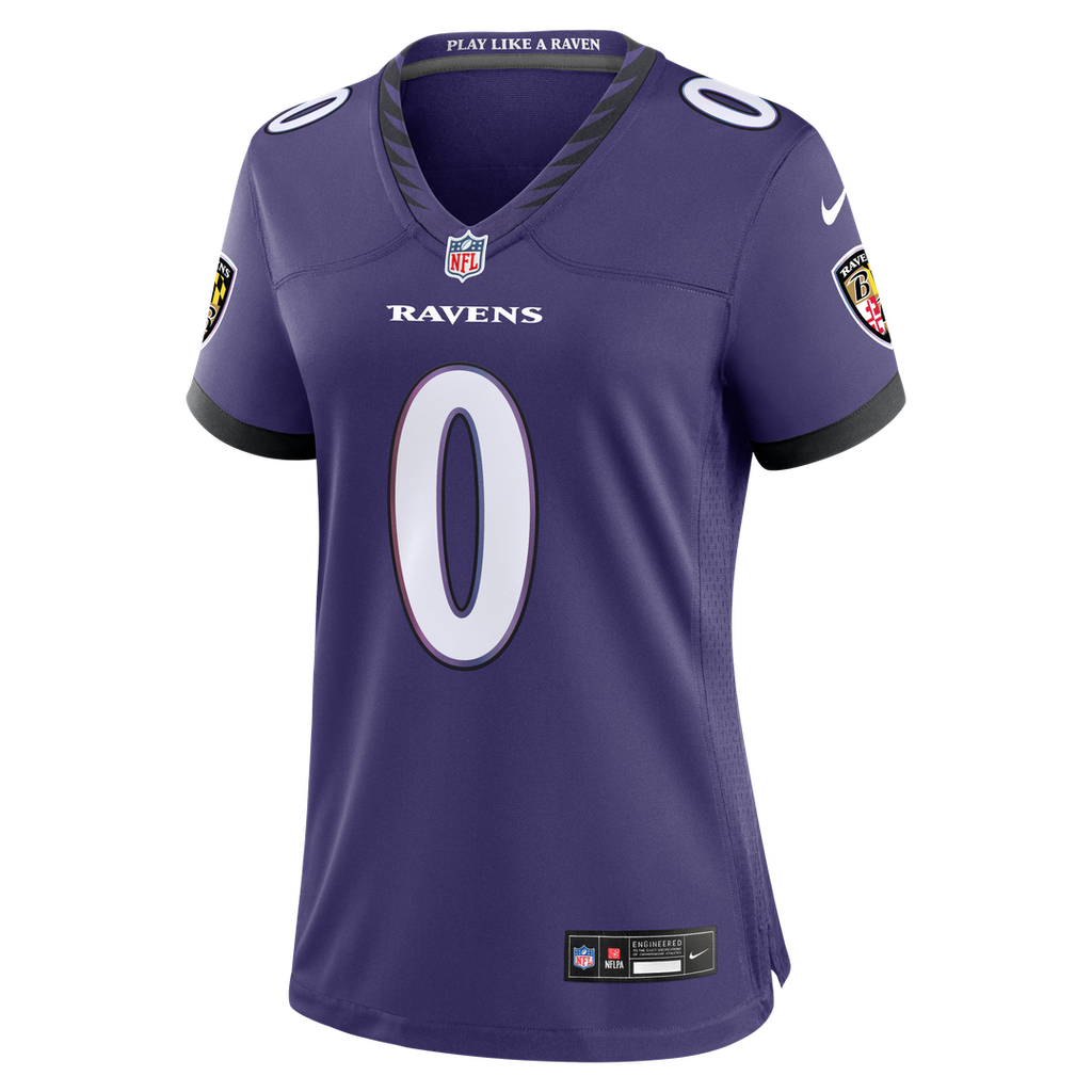 Roquan Smith Baltimore Ravens Nike Women's Team Game Jersey - Purple Official NFL Team Apparel Football Fan Gear