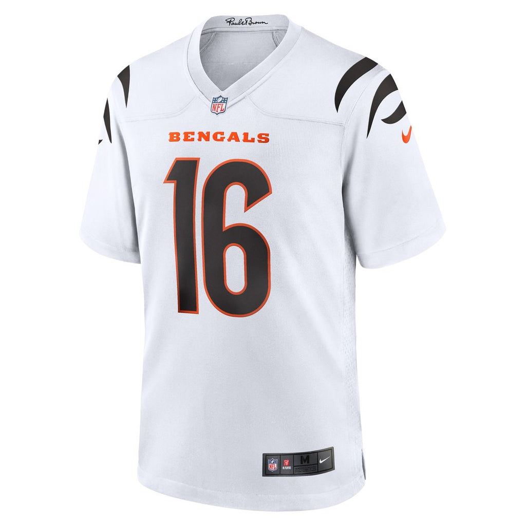 Joe Flacco Cincinnati Bengals Nike Game Jersey - White Official NFL Team Apparel Football Fan Gear
