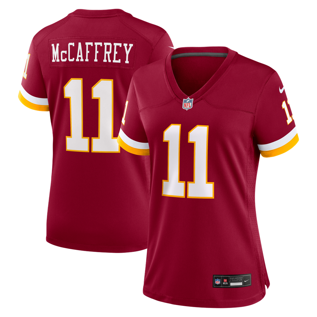 Luke McCaffrey Washington Commanders Nike Women's Game Jersey - Burgundy Official NFL Team Apparel Football Fan Gear