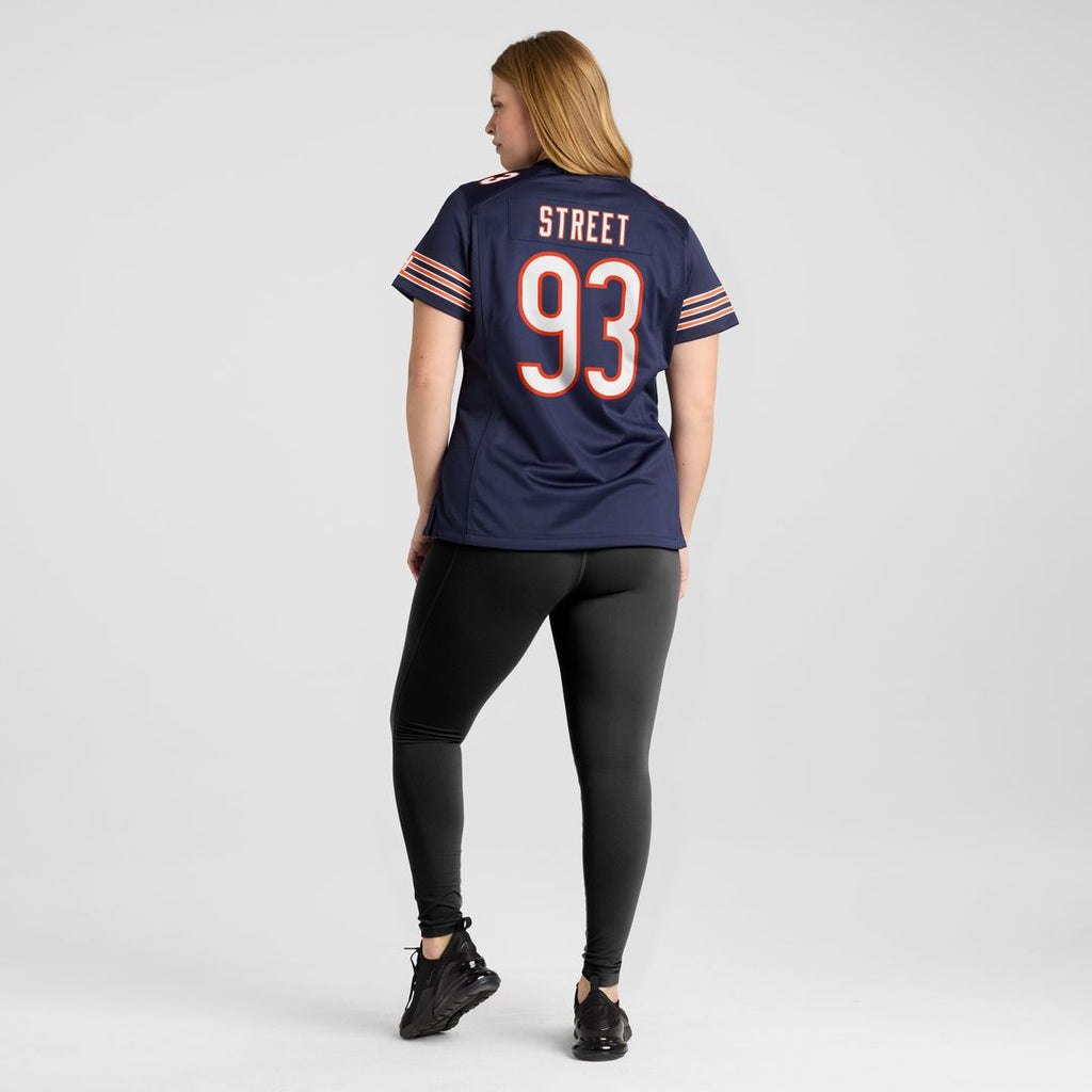 Kentavius Street Chicago Bears Nike Women's Team Game Jersey - Navy Official NFL Team Apparel Football Fan Gear