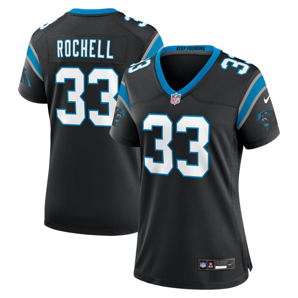 Robert Rochell Carolina Panthers Nike Women's Team Game Jersey - Black Official NFL Team Apparel Football Fan Gear