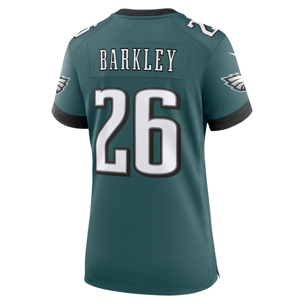 Saquon Barkley Philadelphia Eagles Nike Women's Team Game Jersey - Midnight Green Official NFL Team Apparel Football Fan Gear