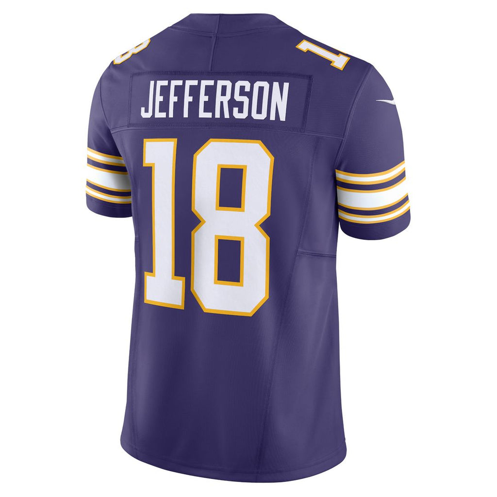 Justin Jefferson Minnesota Vikings Nike Vapor F.U.S.E. Limited Jersey - Purple Official NFL Team Apparel Football Fan Gear