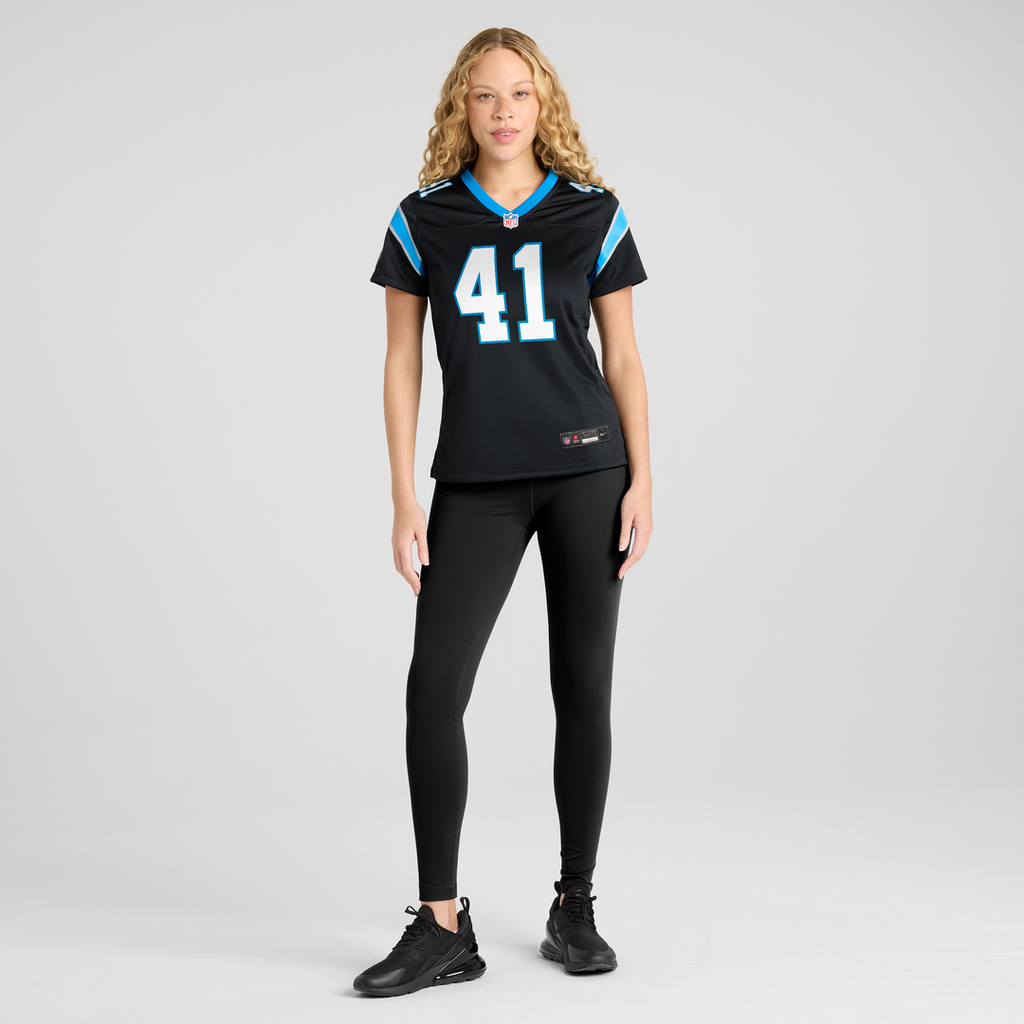 Jacoby Windmon Carolina Panthers Nike Women's Team Game Jersey - Black Official NFL Team Apparel Football Fan Gear