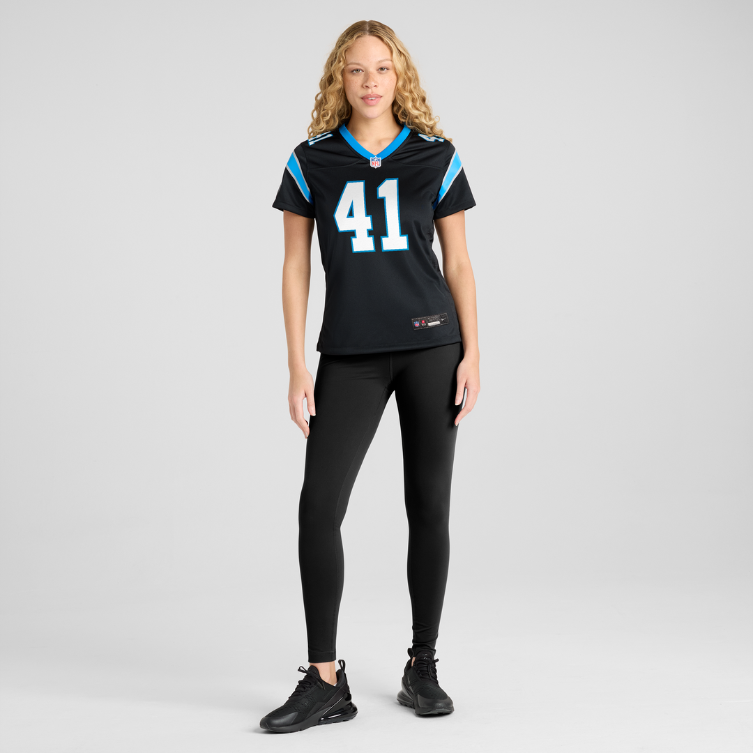 Jacoby Windmon Carolina Panthers Nike Women's Team Game Jersey - Black Official NFL Team Apparel Football Fan Gear