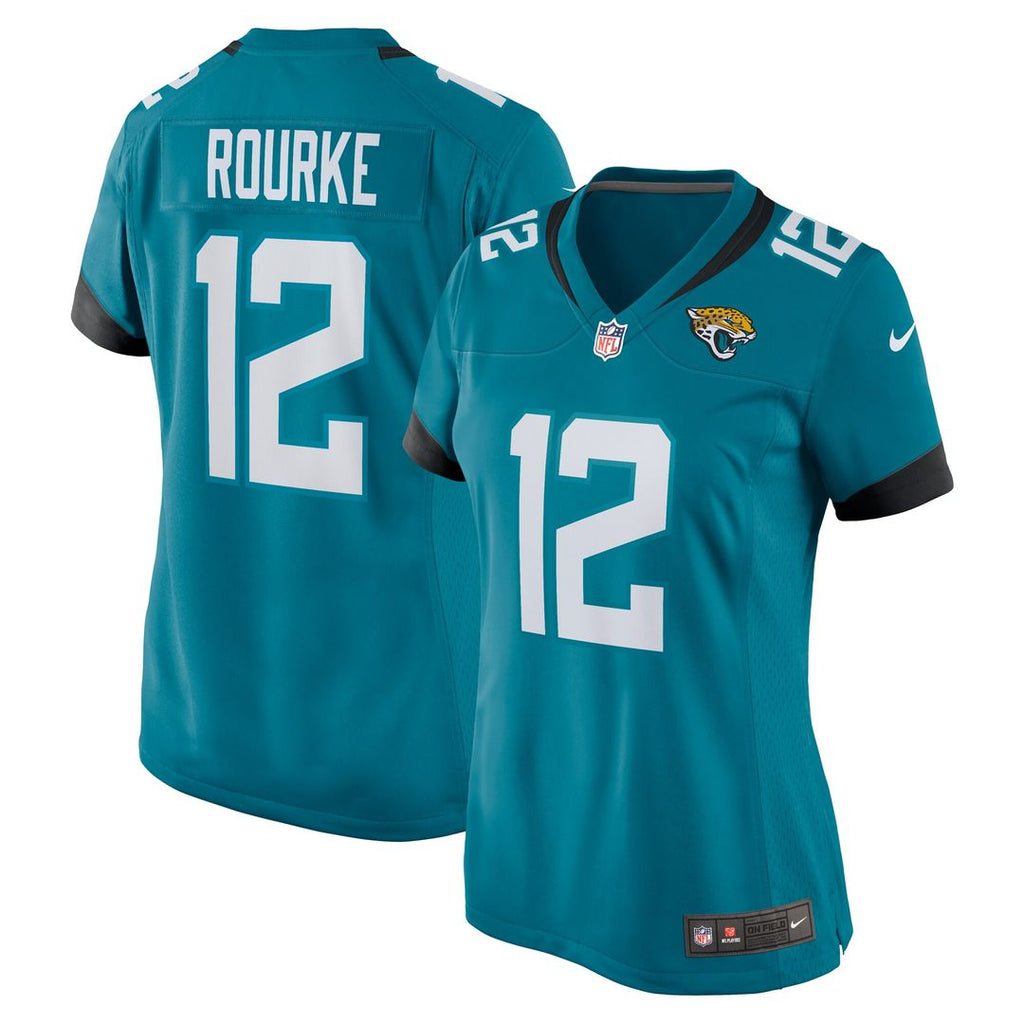 Nathan Rourke Jacksonville Jaguars Nike Women's Team Game Jersey - Teal Official NFL Team Apparel Football Fan Gear