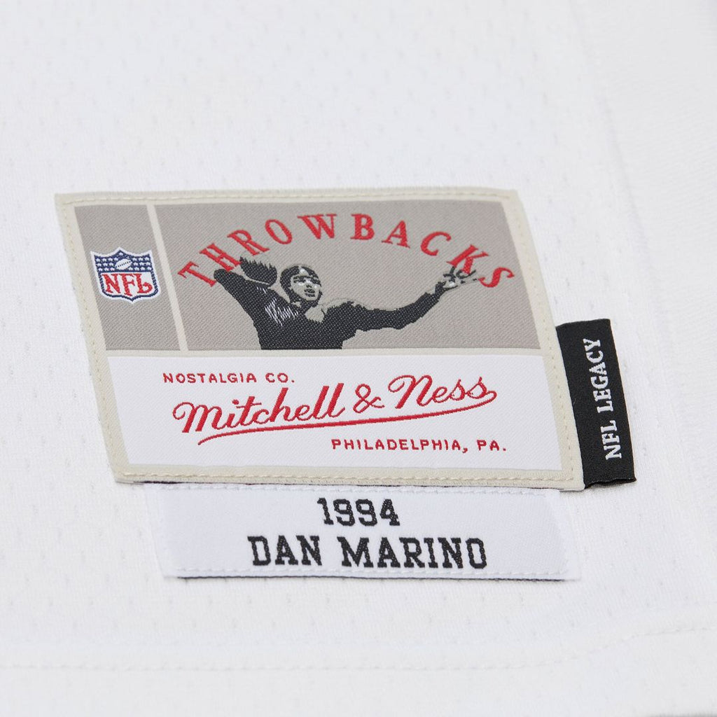 Dan Marino Miami Dolphins Mitchell & Ness 1994 Legacy Replica Jersey - White Official NFL Team Apparel Football Fan Gear