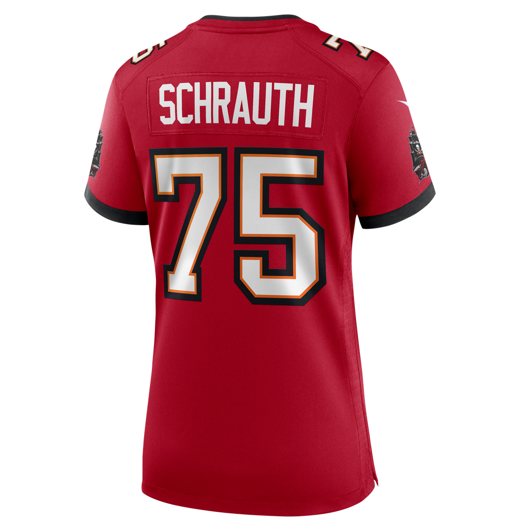 Billy Schrauth Tampa Bay Buccaneers Nike Women's Team Game Jersey - Red Official NFL Team Apparel Football Fan Gear