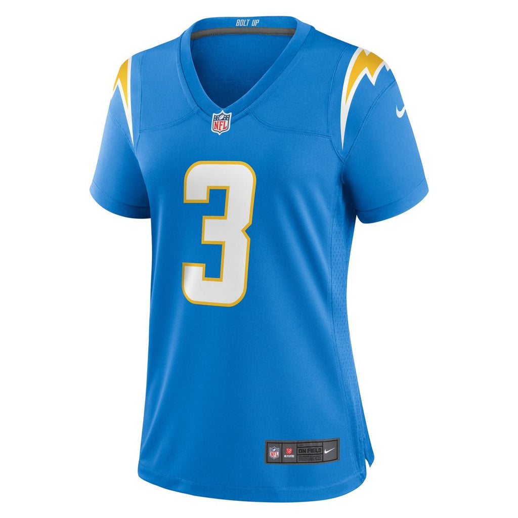 Derwin James Jr. Los Angeles Chargers Nike Women's Alternate Super Chargers Game Jersey - Navy Official NFL Team Apparel Football Fan Gear