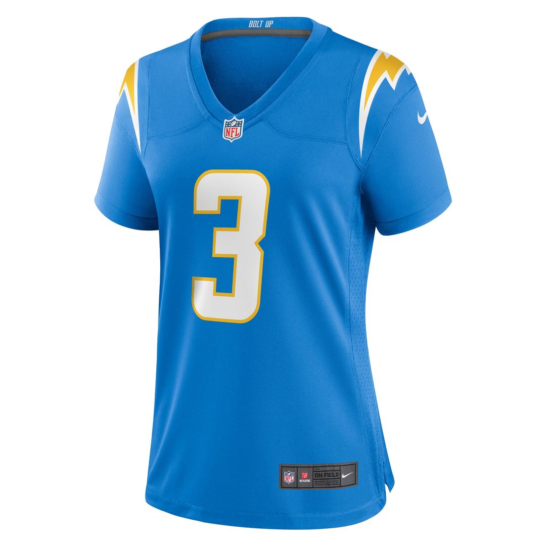 Derwin James Jr. Los Angeles Chargers Nike Women's Alternate Super Chargers Game Jersey - Navy Official NFL Team Apparel Football Fan Gear