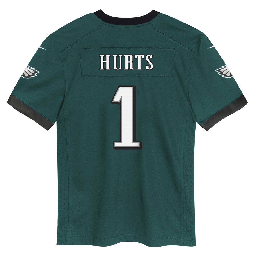 Jalen Hurts Philadelphia Eagles Nike Toddler Game Jersey - Kelly Green Official NFL Team Apparel Football Fan Gear