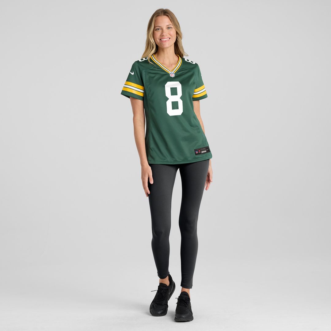 Josh Jacobs Green Bay Packers Nike Women's Team Game Jersey - Green Official NFL Team Apparel Football Fan Gear