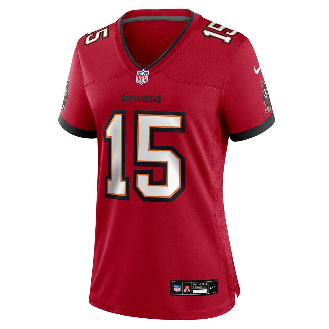 Tez Johnson Tampa Bay Buccaneers Nike Women's Team Game Jersey - Red Official NFL Team Apparel Football Fan Gear