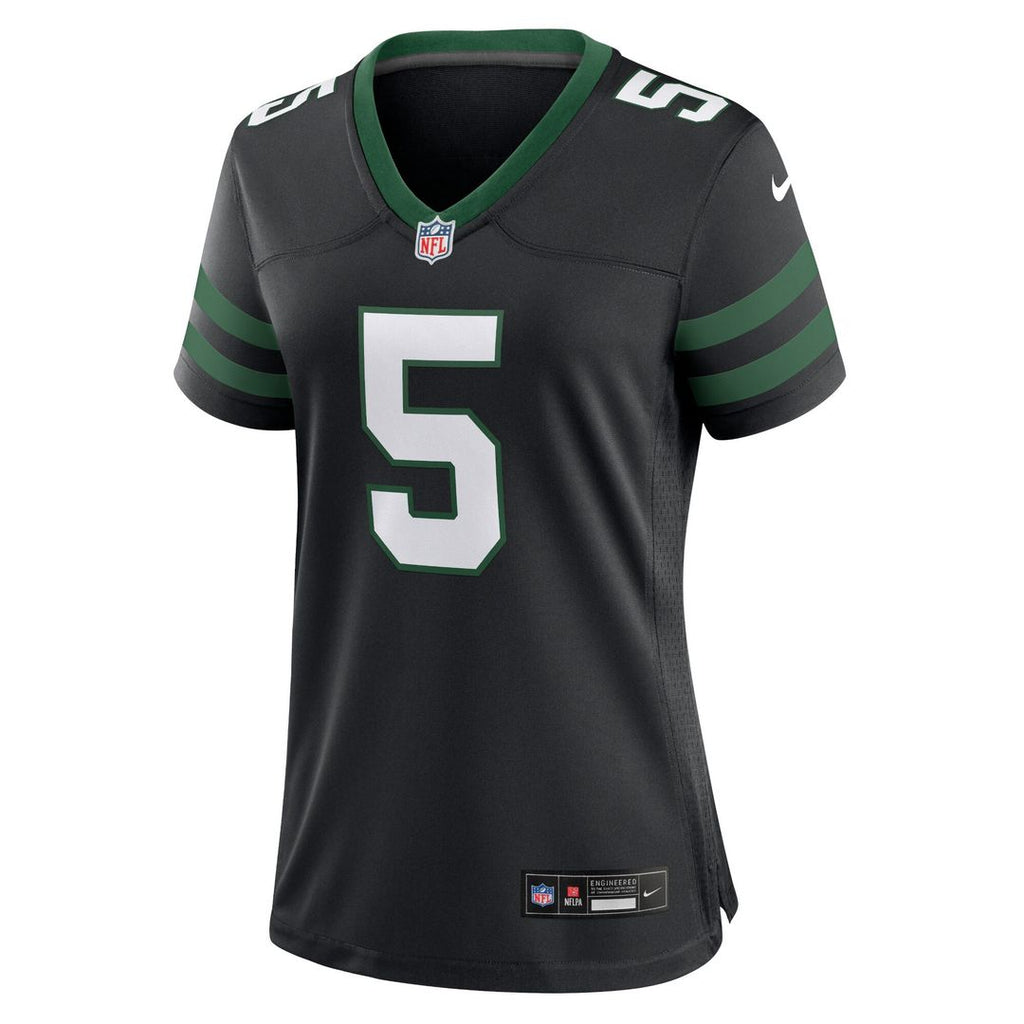 Garrett Wilson New York Jets Nike Women's Game Jersey - Legacy Green Official NFL Team Apparel Football Fan Gear
