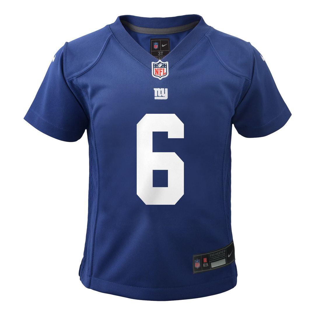 Jaxson Dart New York Giants Nike Preschool Team Game Jersey - Royal Official NFL Team Apparel Football Fan Gear