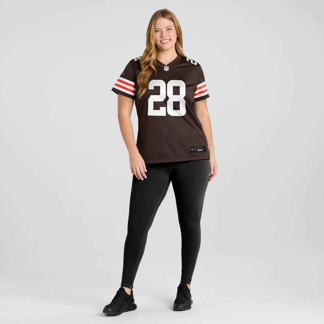 Tre Avery Cleveland Browns Nike Women's Team Game Jersey - Brown Official NFL Team Apparel Football Fan Gear