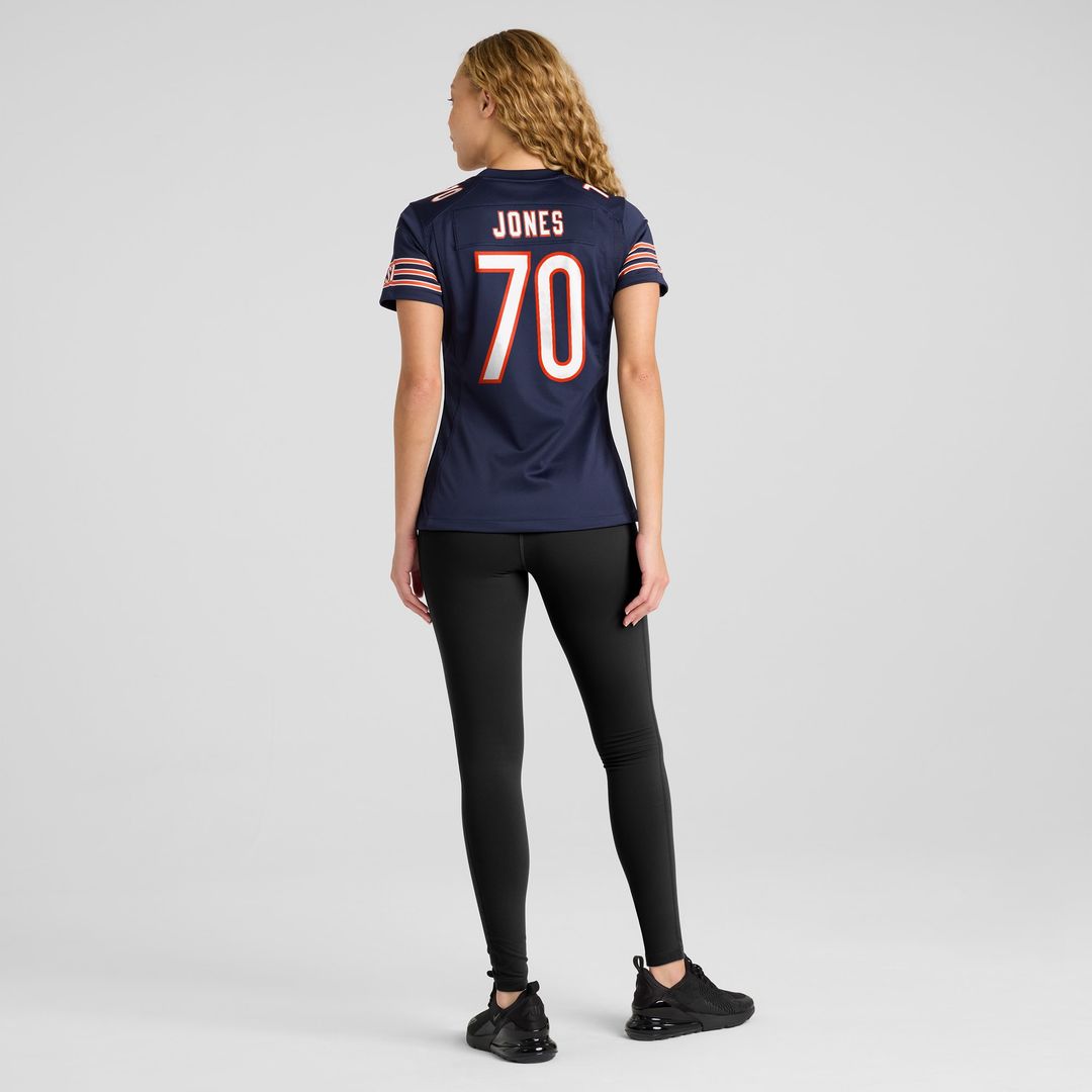 Braxton Jones Chicago Bears Nike Women's Game Player Jersey - Navy Official NFL Team Apparel Football Fan Gear