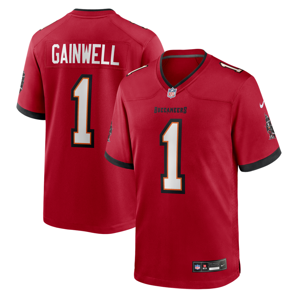 Kenneth Gainwell Tampa Bay Buccaneers Nike Team Game Jersey - Red Official NFL Team Apparel Football Fan Gear