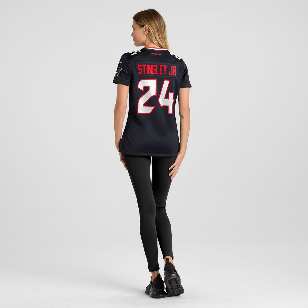 Derek Stingley Jr. Houston Texans Nike Women's Game Jersey - Navy Official NFL Team Apparel Football Fan Gear