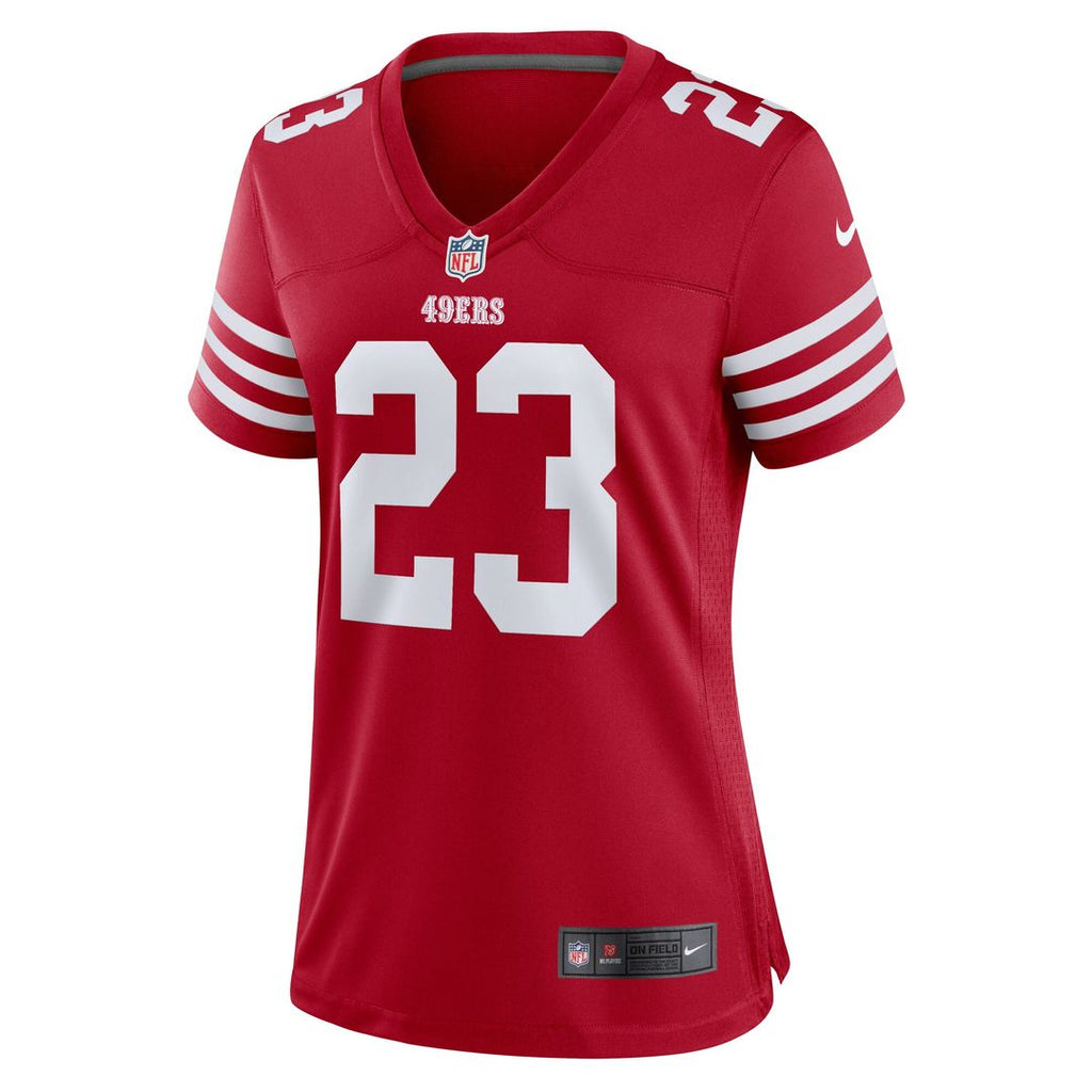 Christian McCaffrey San Francisco 49ers Nike Women's Player Jersey - Scarlet Official NFL Team Apparel Football Fan Gear
