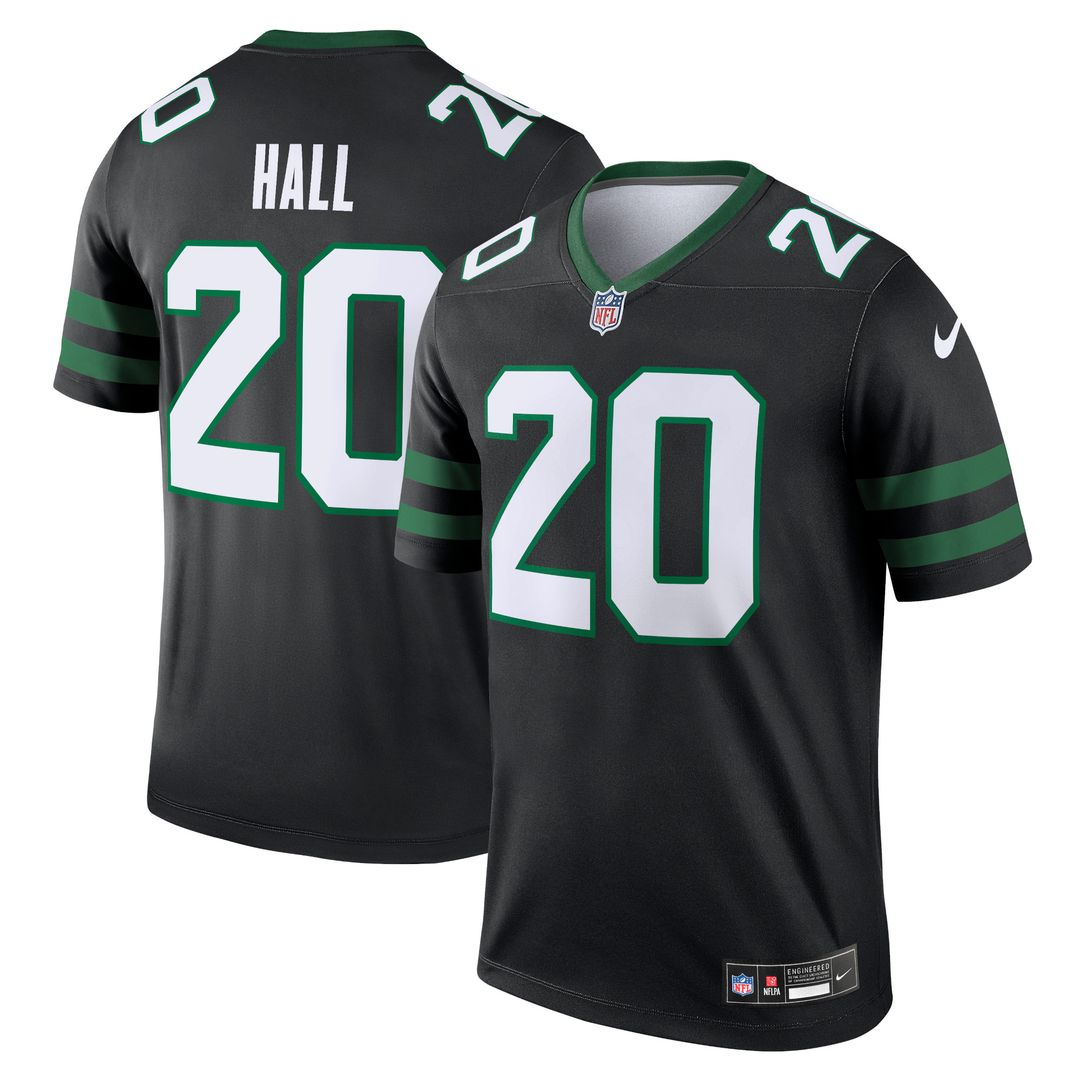 Breece Hall New York Jets Nike Legend Player Performance Top - Black NFL Fan Gear Popular Style