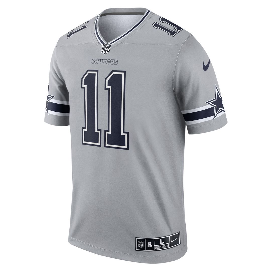 Micah Parsons Dallas Cowboys Nike Inverted Legend Player Performance Top - Gray NFL Fan Gear Popular Style