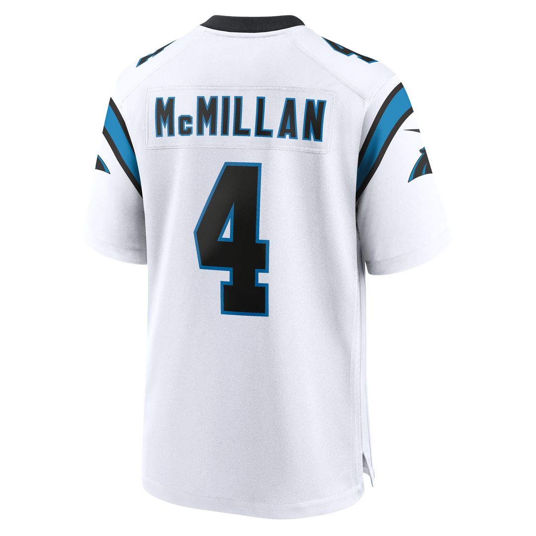 Tetairoa McMillan Carolina Panthers Nike Team Game Jersey - Black Official NFL Team Apparel Football Fan Gear