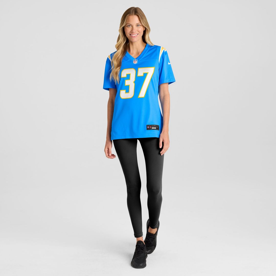 Tony Jefferson Los Angeles Chargers Nike Women's Team Game Jersey - Powder Blue Official NFL Team Apparel Football Fan Gear