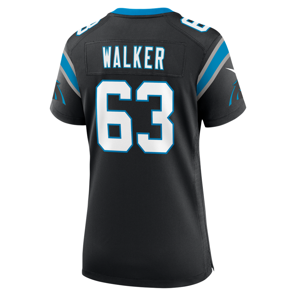 Rasheed Walker Carolina Panthers Nike Women's Team Game Jersey - Black Official NFL Team Apparel Football Fan Gear