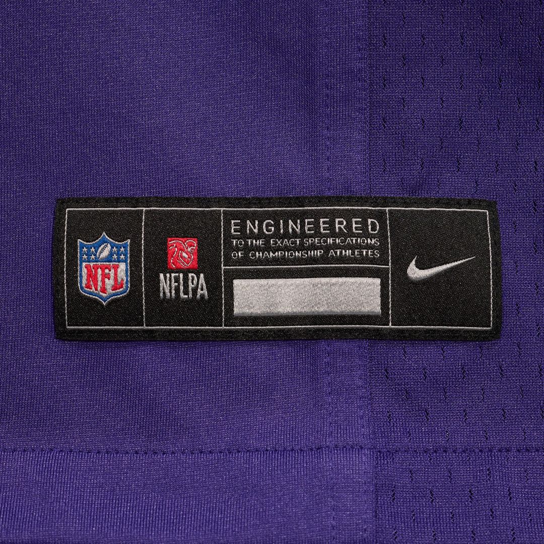 Lamar Jackson Baltimore Ravens Nike Alternate Game Jersey - Purple Official NFL Team Apparel Football Fan Gear