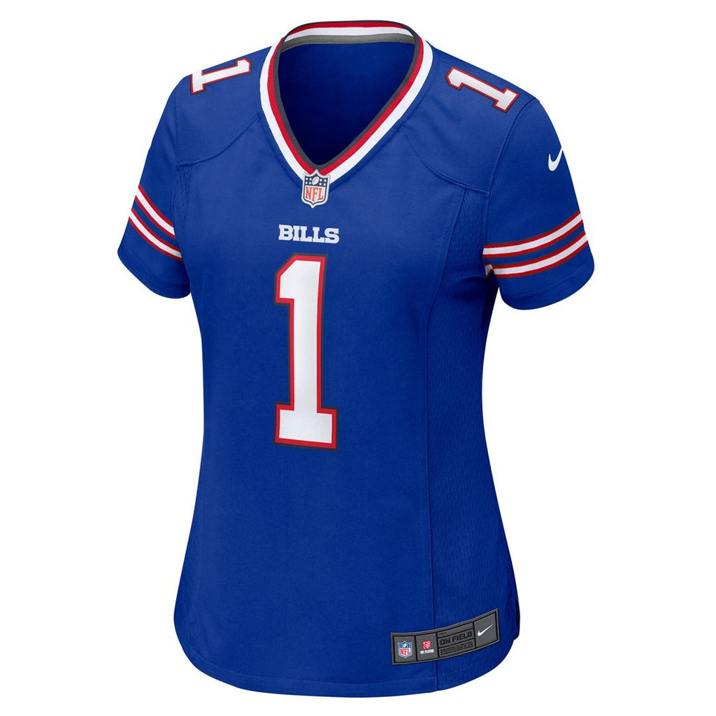 Number 1 Bride Buffalo Bills Nike Women's Game Jersey - Royal Official NFL Team Apparel Football Fan Gear