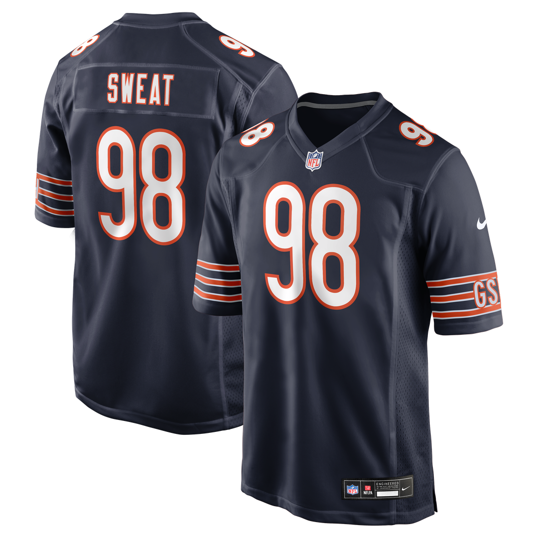 Montez Sweat Chicago Bears Nike Game Jersey - Navy Official NFL Team Apparel Football Fan Gear