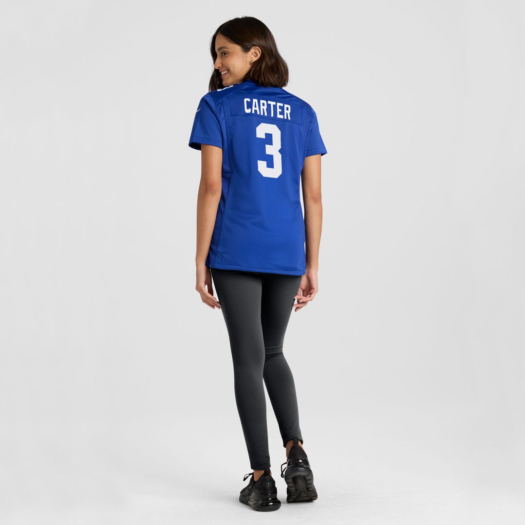 Abdul Carter New York Giants Nike Women's Team Game Jersey - Royal Official NFL Team Apparel Football Fan Gear
