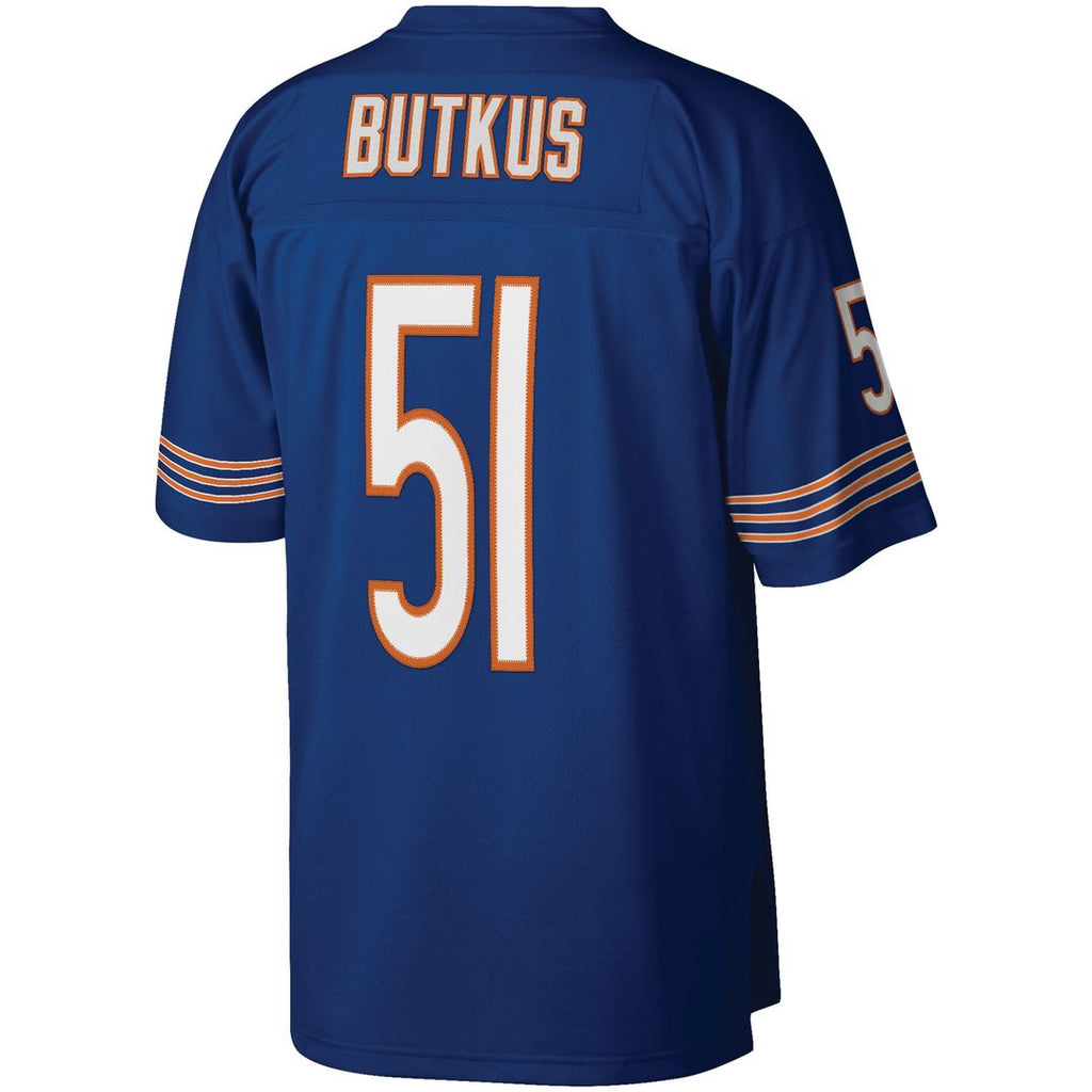 Dick Butkus Chicago Bears Mitchell & Ness Retired Player Legacy Replica Jersey - Navy Official NFL Team Apparel Football Fan Gear