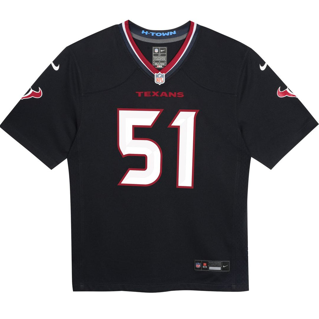 Will Anderson Jr. Houston Texans Nike Preschool Game Jersey - Navy Official NFL Team Apparel Football Fan Gear