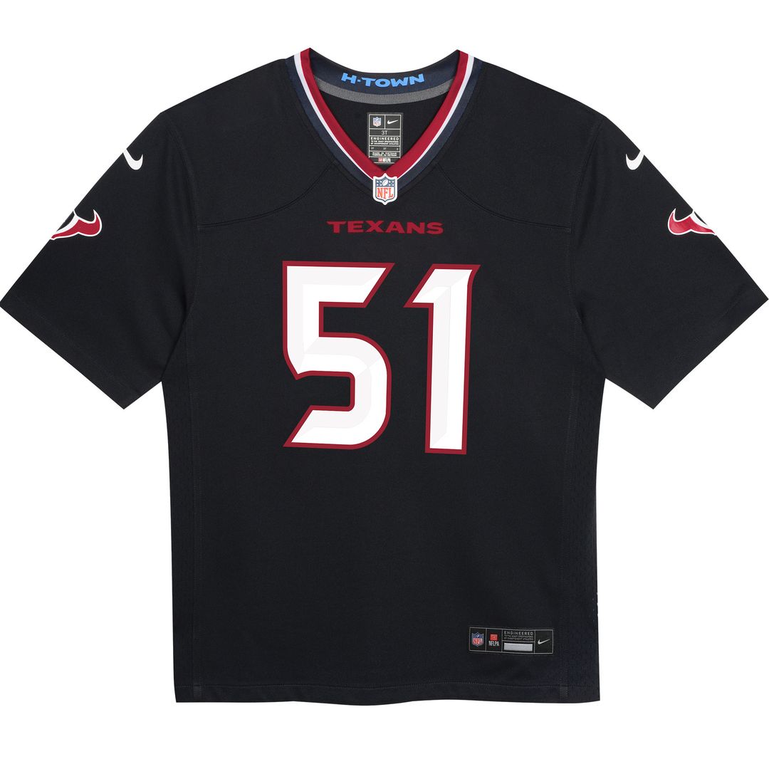 Will Anderson Jr. Houston Texans Nike Preschool Game Jersey - Navy Official NFL Team Apparel Football Fan Gear