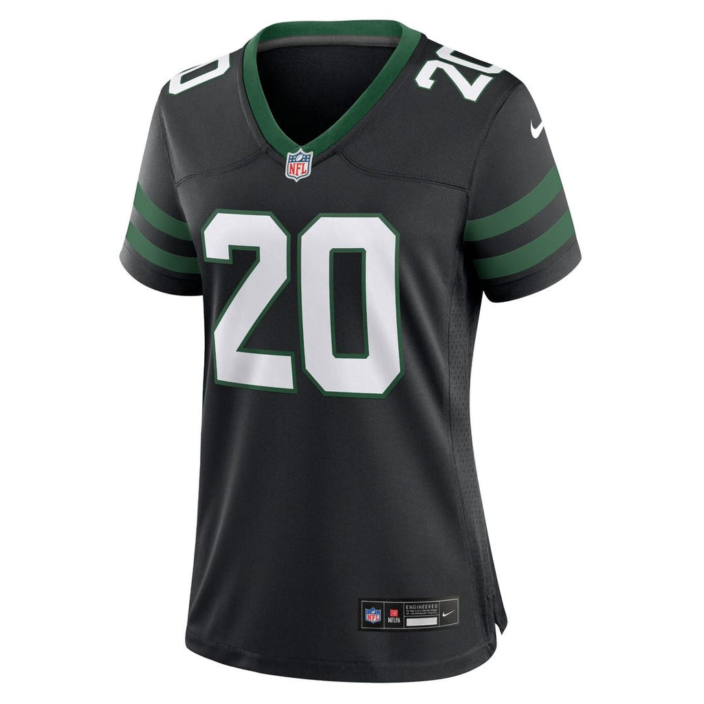 Breece Hall New York Jets Nike Women's Game Jersey - Legacy White Official NFL Team Apparel Football Fan Gear