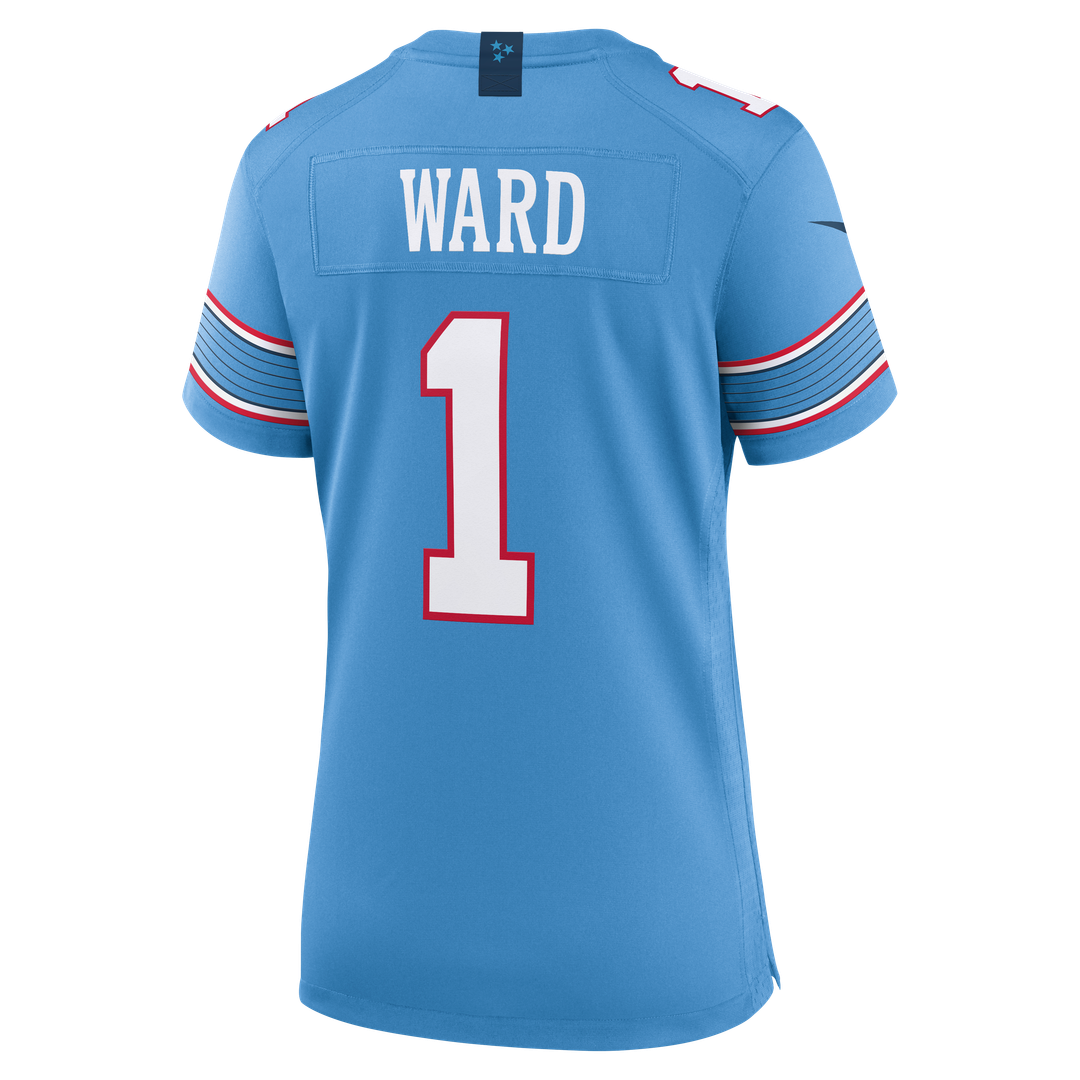 Cameron Ward Tennessee Titans Nike Women's Game Jersey - Light Blue Official NFL Team Apparel Football Fan Gear