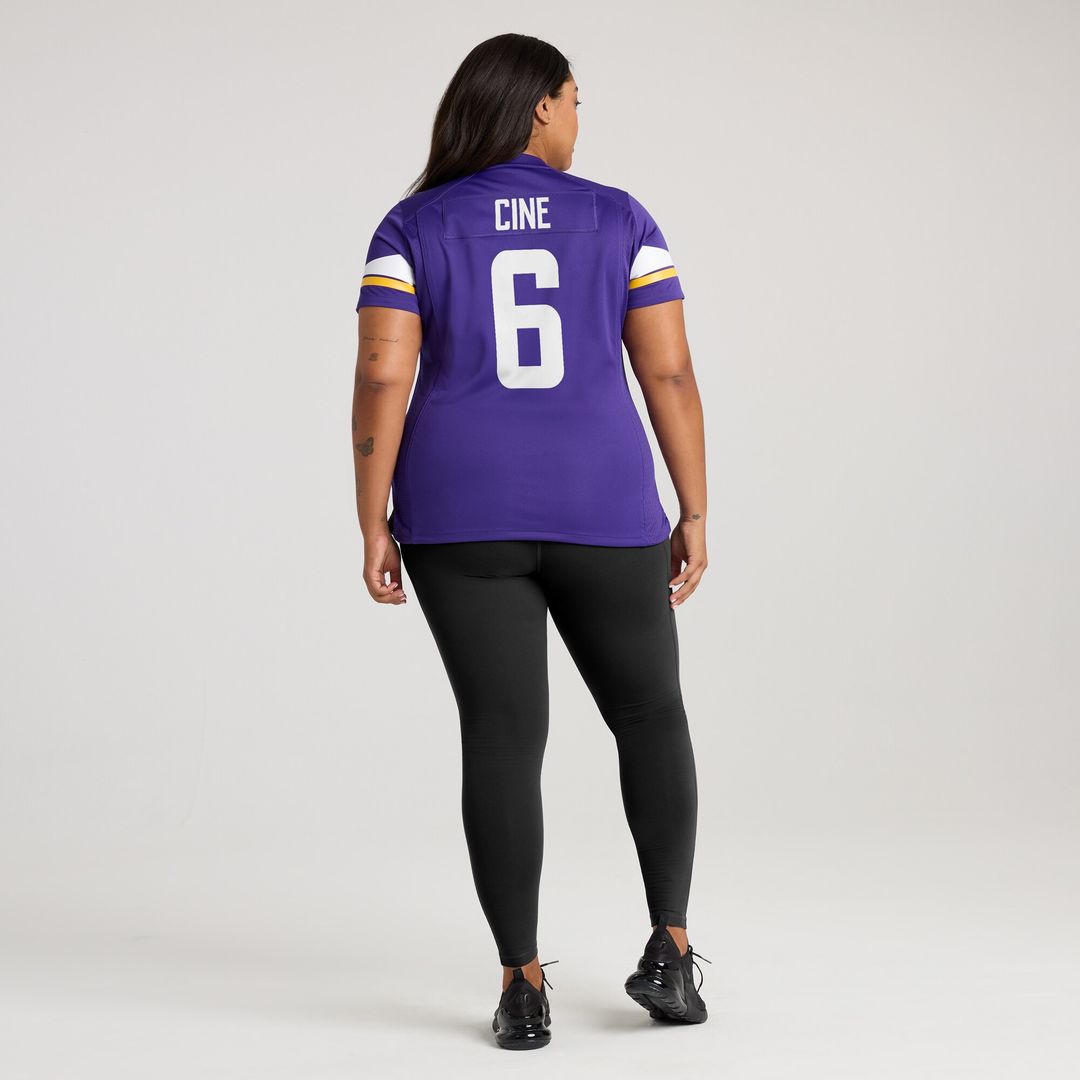 Lewis Cine Minnesota Vikings Nike Women's Game Player Jersey - Purple Official NFL Team Apparel Football Fan Gear
